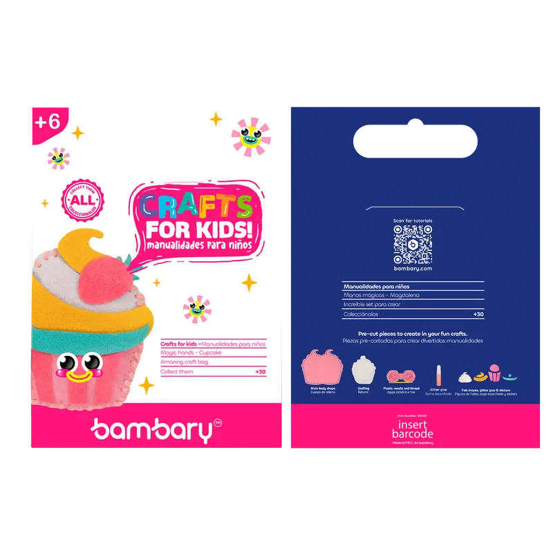 Kit Manualidades Cupcake