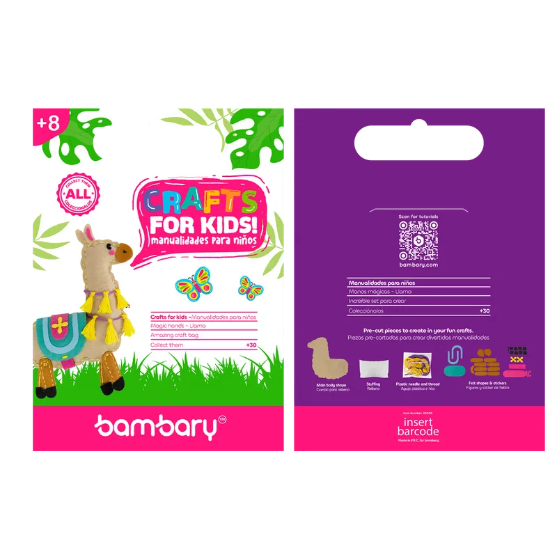 Kit Manualidades Llama
